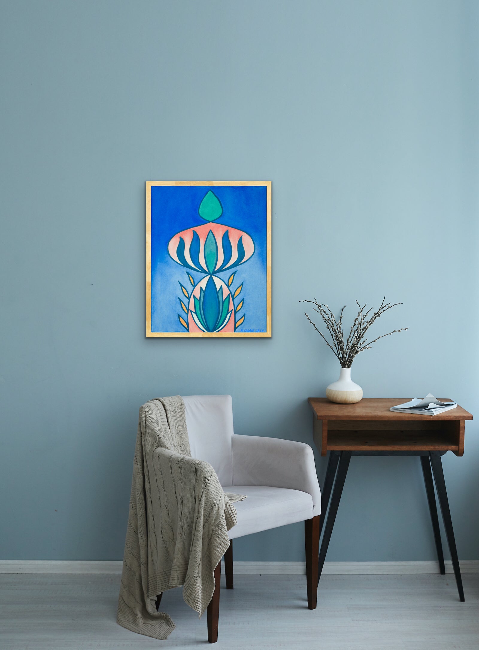 'Imana' is a Fine Art Archival Canvas Paper, Giclee print with archival pigmented and the highest level of color gamut available in printing